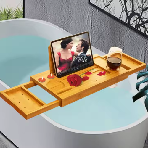 Bamboo Bliss Bath Tray - BAMBOUVELLE