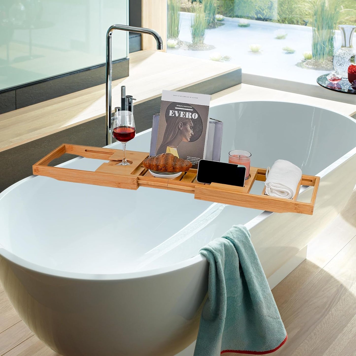 Bamboo Bliss Bath Tray - BAMBOUVELLE
