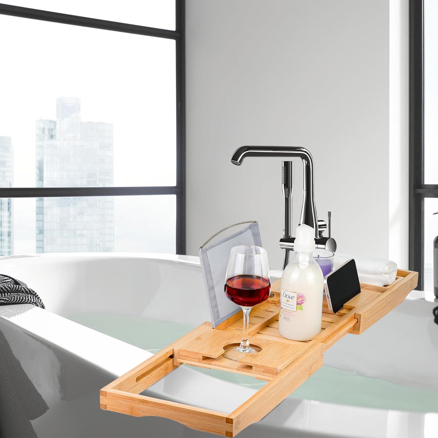 Bamboo Bliss Bath Tray - BAMBOUVELLE