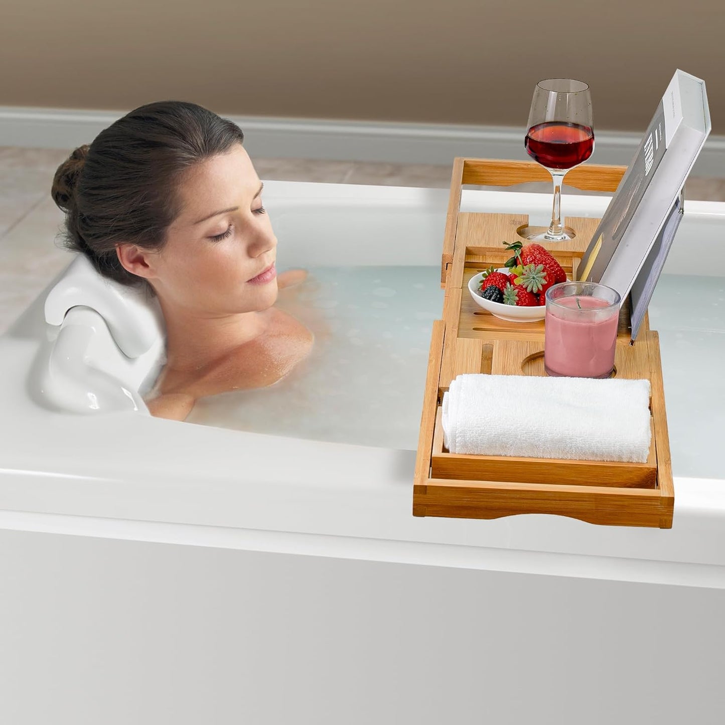 Bamboo Bliss Bath Tray - BAMBOUVELLE