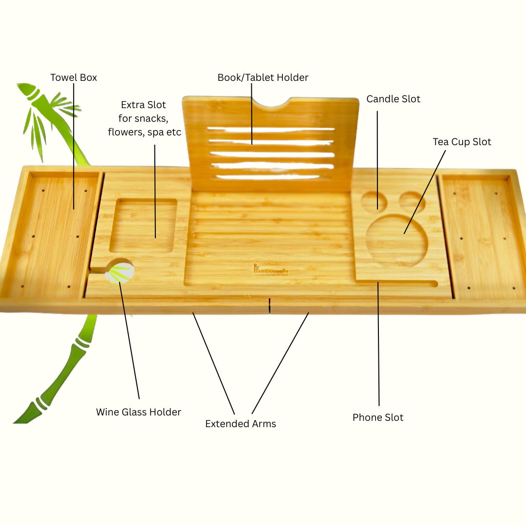 Bamboo Bliss Bath Tray